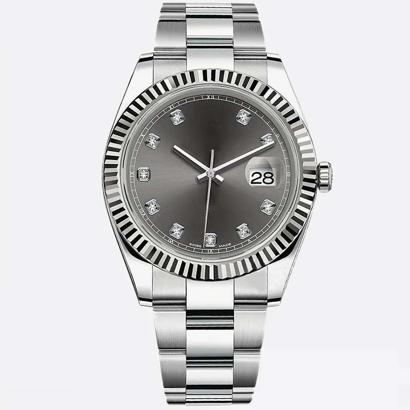 Man Luxury Wristwatch Mens 자동 기계식 시계 904L 스틸 시계 광장 사파이어 유리 방수 Montre De Luxe 고품질 데이트 운동 시계
