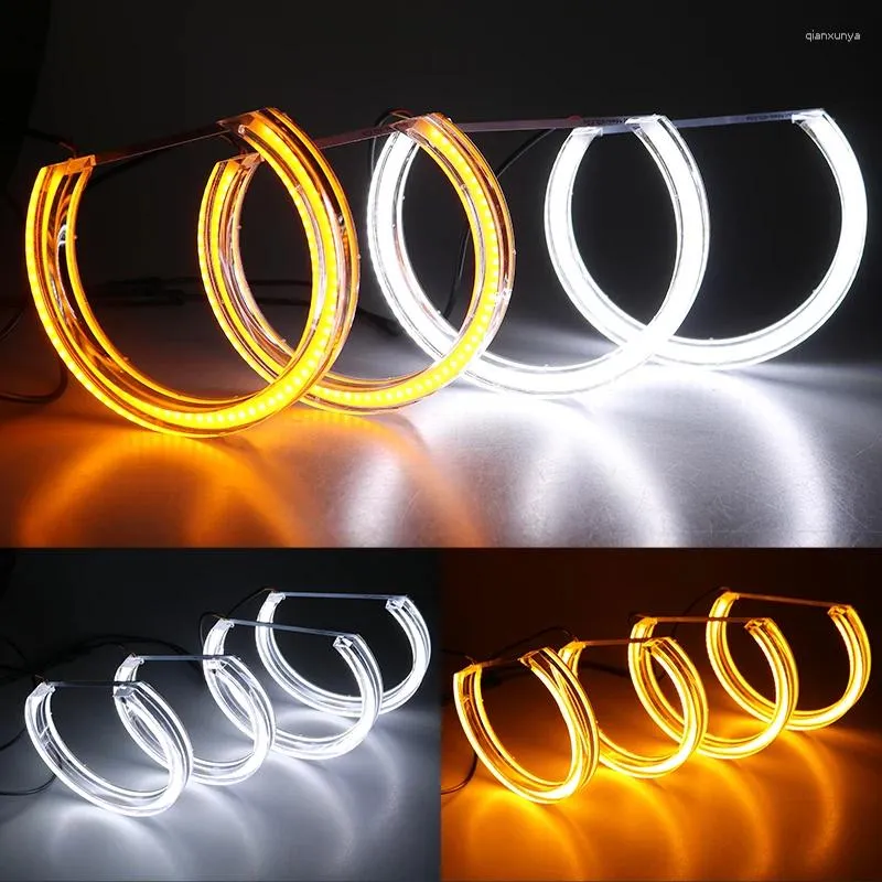 BMW E46 Facelift Angel Eye Ring Yellow Cotton Led 