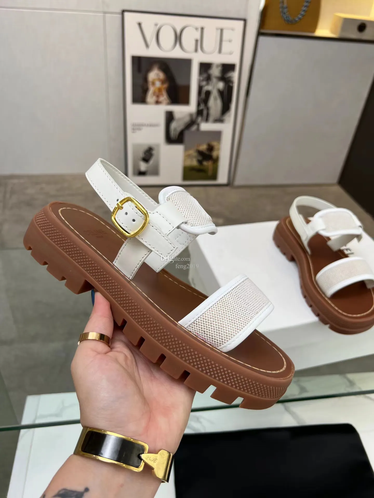 Sandali estivi hot sale con plateau