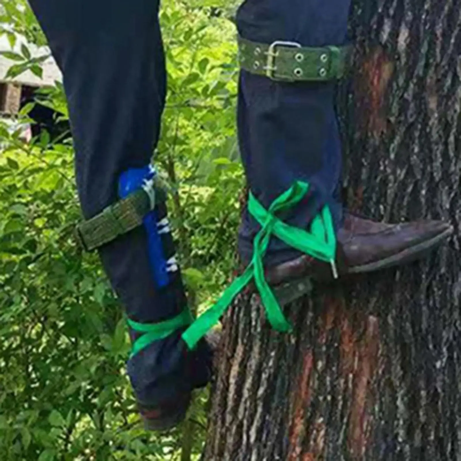 Climbing Ropes Tree Climbing Spike Set Pruning Branches Rope Clamp ...