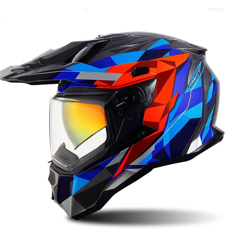 Caschi Moto Gsb Casco Motocross Uomo Integrale Moto Cross Downhill Off Road  Casco Omologato ECE Da 194,23 €