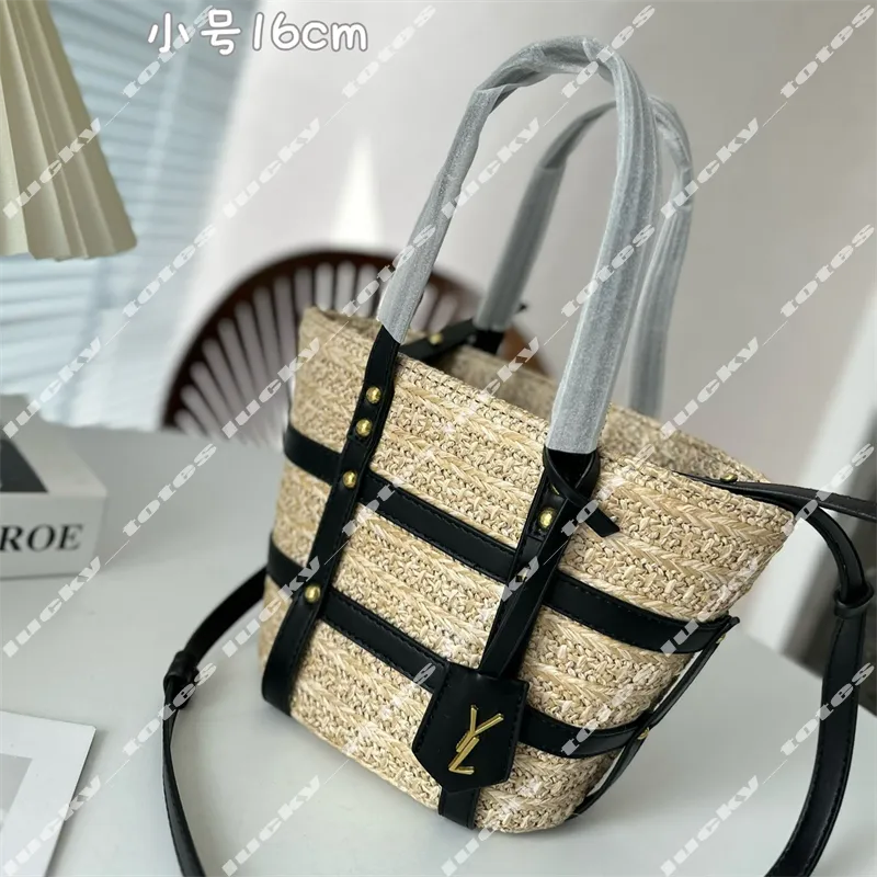 Desigenr Beach Bag Brand Designer Bag Luxurys Handbags Casual Saddle Bags Fashion Women Straw Bale Large Capacity Tote Bags
