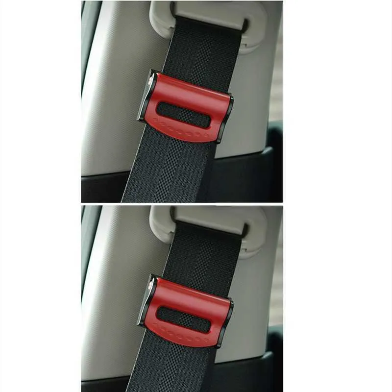 Arrêt De Boucle Pour Ceinture De Sécurité - Clip Universel Voiture, Lot De 2 Pièces Noir