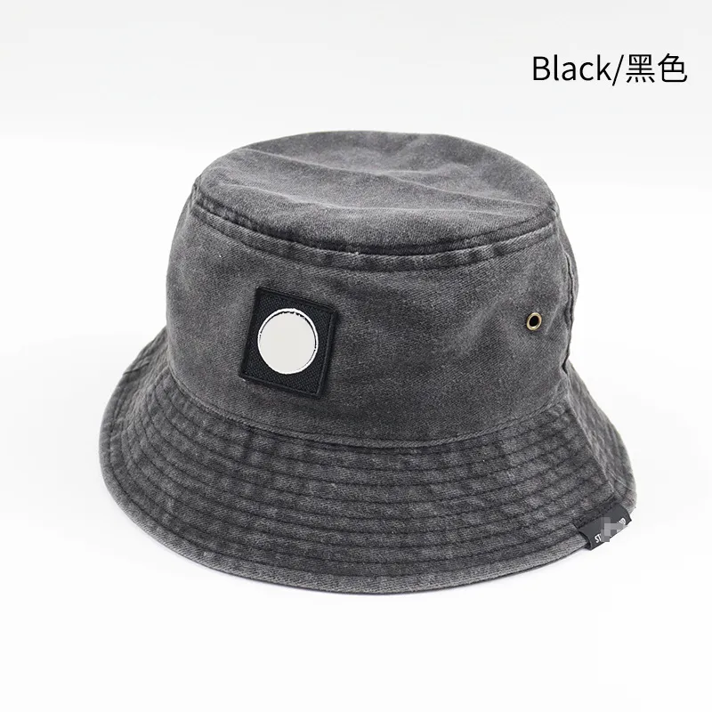 Seau de designer pour femmes Lettre pour hommes Seaux Printemps Automne Chapeau Ajusté Sports Plage Chapeaux De Pêcheur Triangle Classique Luxe Triangle Inversé Mode Casquette De Rue Noir