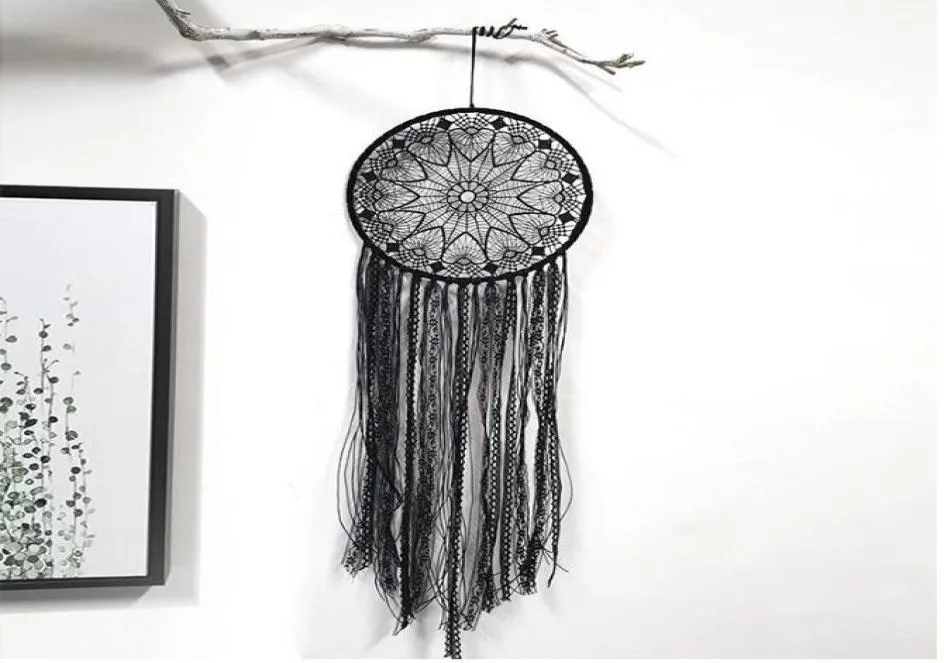 Dreamcatcher Kwastje Dream Catche Dreamcatcher Mode Veer Dromenvanger Hanger Muur Hangende Auto Decoratie Windgong DDB37598462665