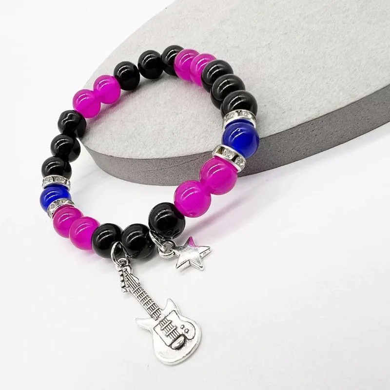 Handmade Colorful Customizable Beaded Bracelets, Y2K Name Bracelet