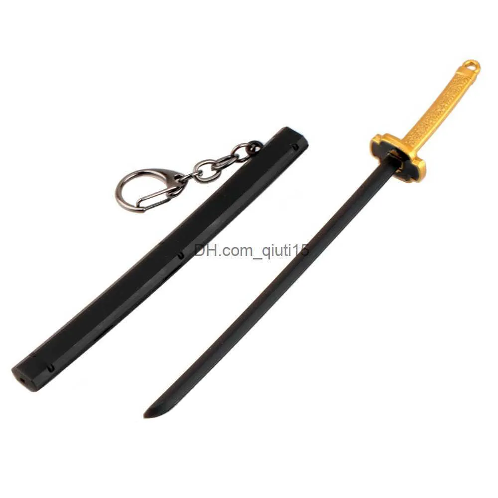 One Piece Weapon 15cm Dracule Mihawk Night Blade Sword Spade Vere