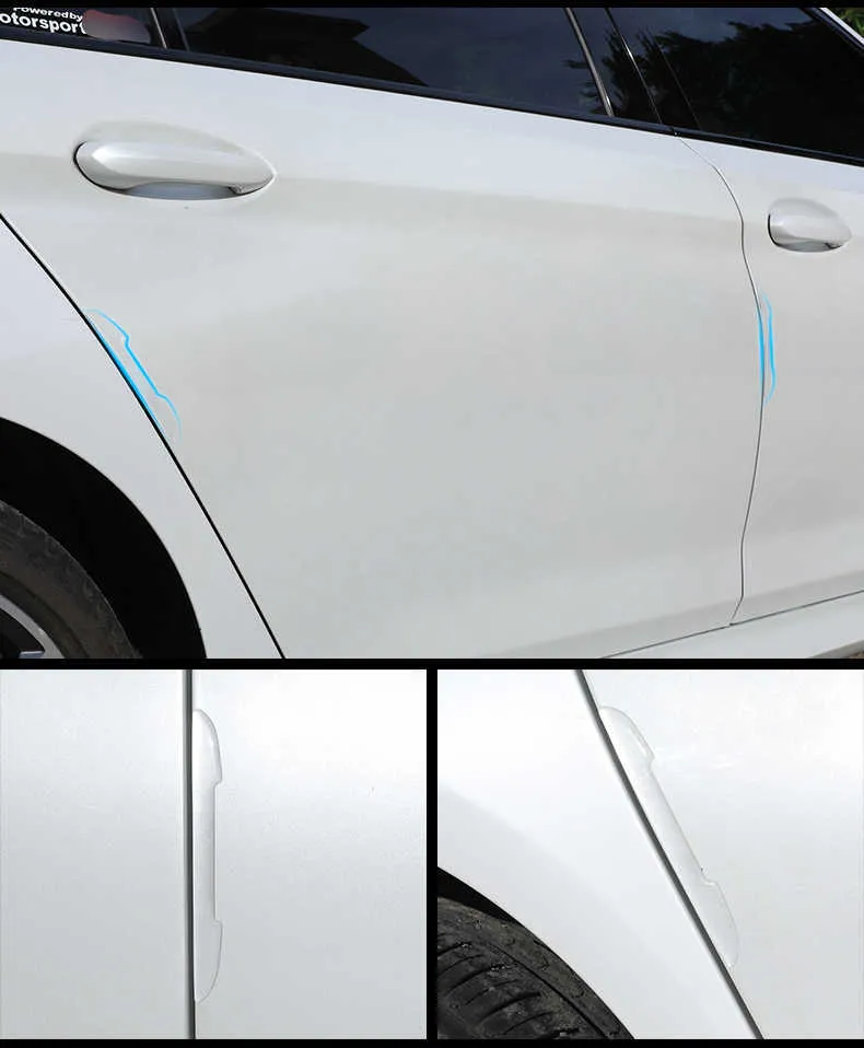 Autotür schutz Aufkleber kratz fest transparent Nano-Band Auto Kofferraum  Fensterbank Schutz folie Tür kante Schutzst