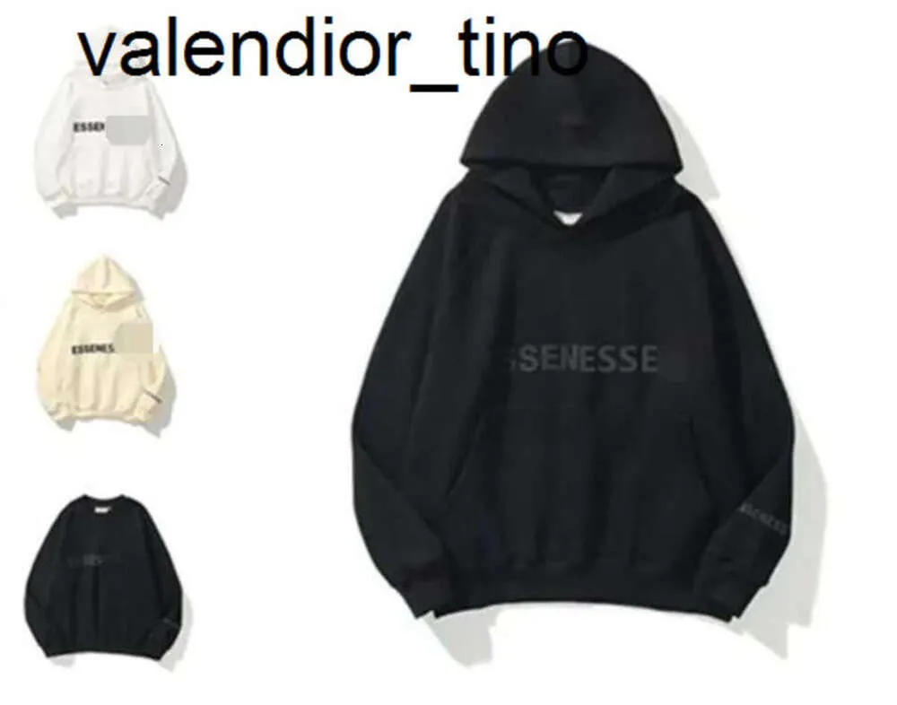 2023 ess hoodies mens hoodie designer hoodies woman hoodie mode trend vänner hoodie svart vit grå tryck brev mens kvinnor hoodie