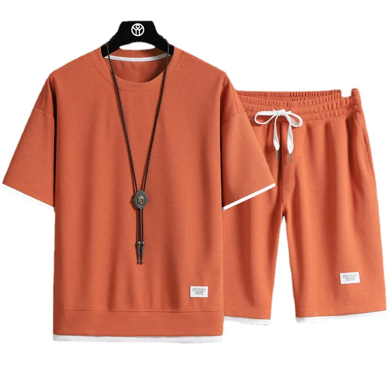 Mens two piece 2024 short set