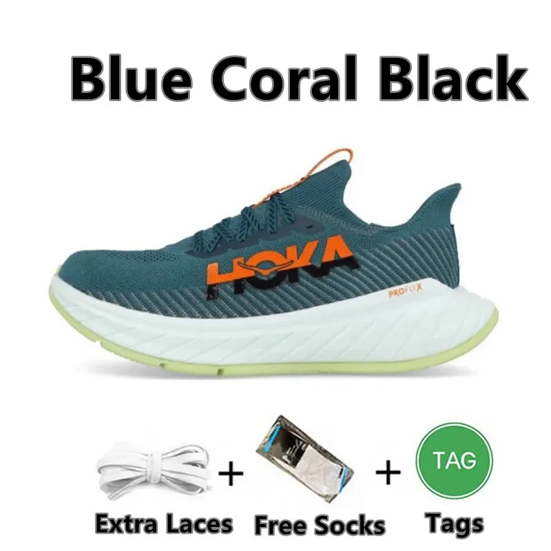 2023 Hoka One Carbon X3 Running Shoes Men Women Black Midnight Gold Radiant  Yellow Fire Red Festival Fuchsia Billowing Sail Mens Womens Trainers