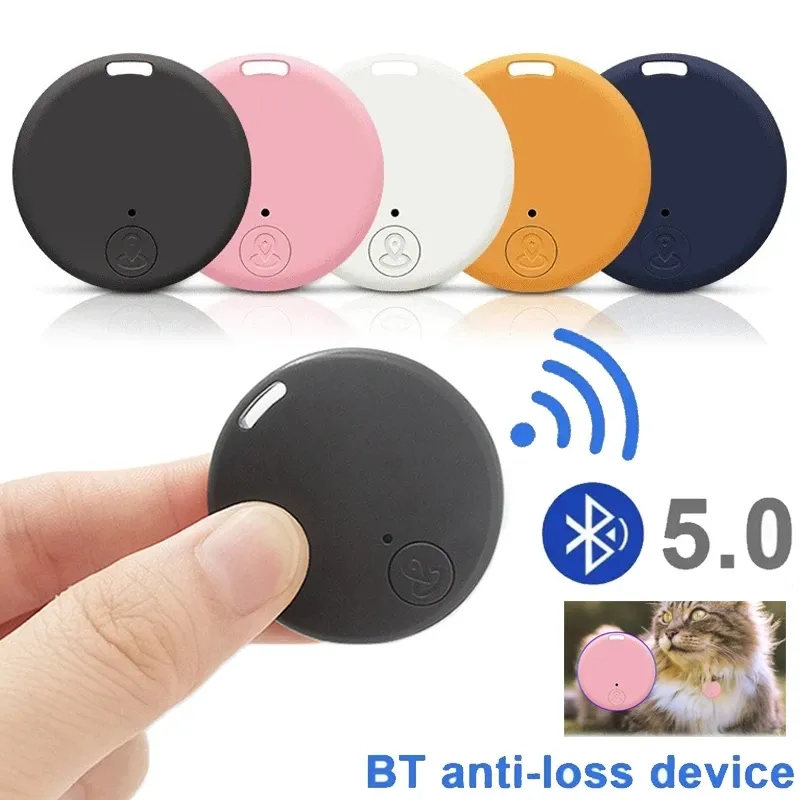 GPS Tracker Anti-perdido Mini Wireless Wireless Bluetooth-Compat Carro Car Criança Localizador de Chave de Bolsa Antiga Localizador de Chaves Anti Lost Alarmes