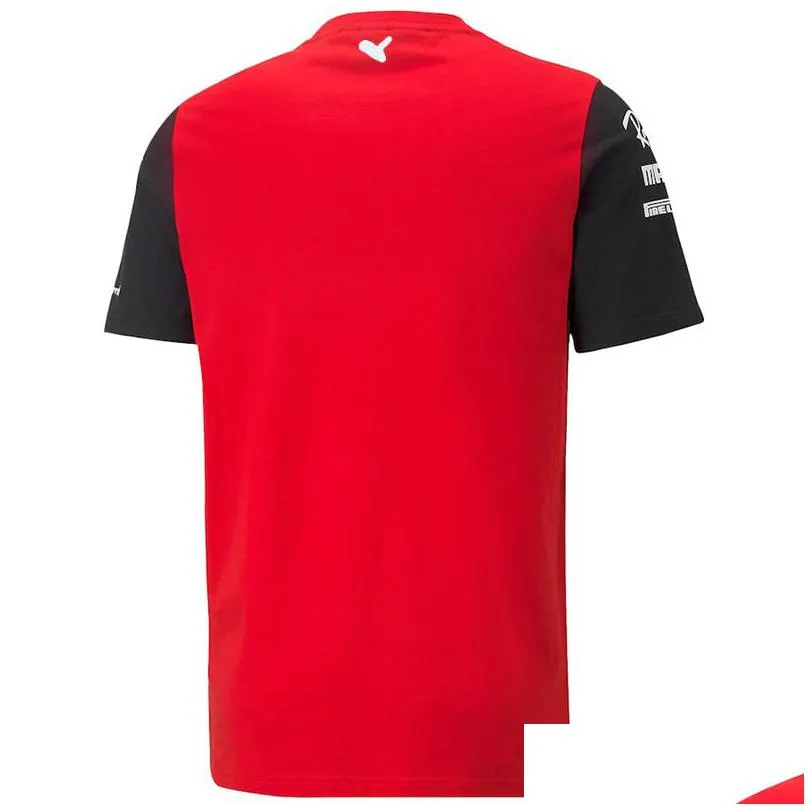 classic ferrari f1 t-shirt apparel formula 1 fans extreme sports fans breathable f1 clothing top oversized short sleeve custom