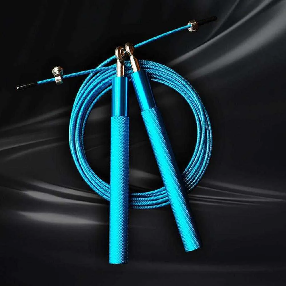 Jump Ropes Wear Resistant Universal High Speed Jump Skipping Rope Adjustable Skipping Rope 360 Degree Rotating Sport Goods P230425