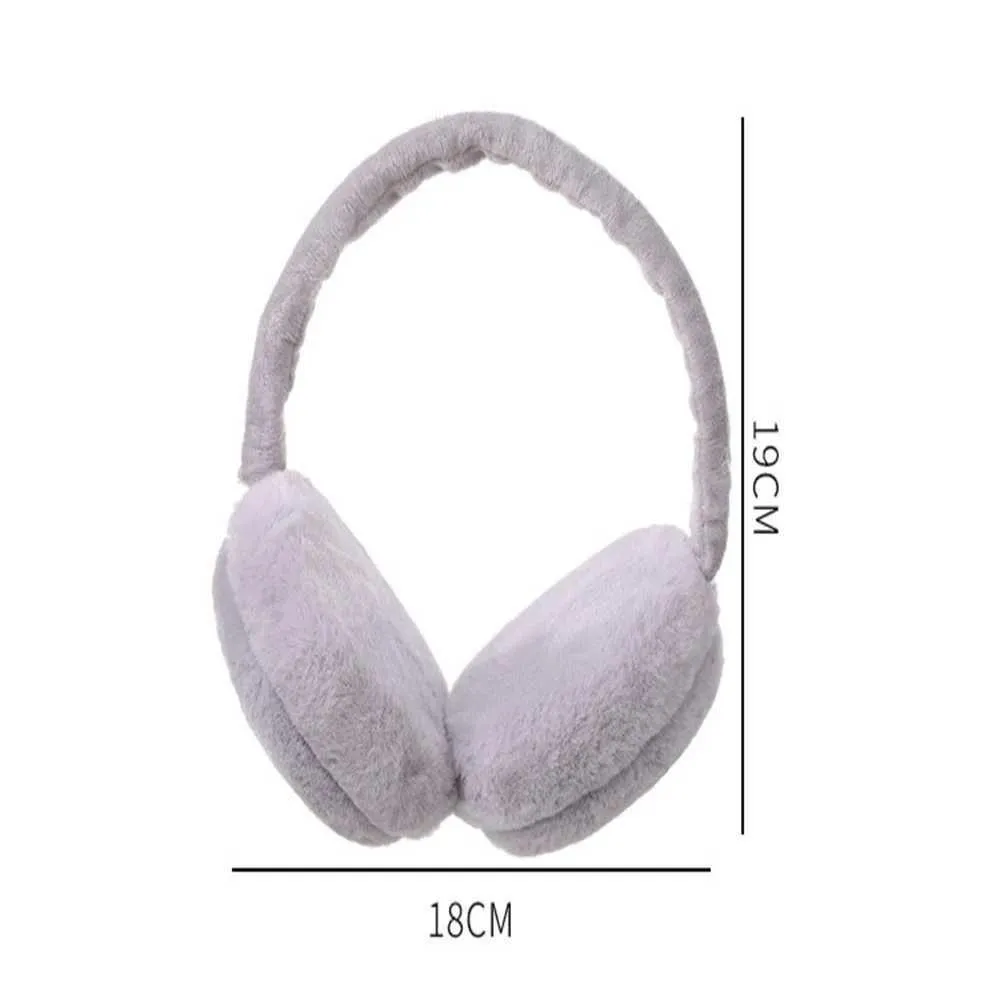 Ear Muffs Ear Muffs New Folding Warm Earmuffs Portable Mens And Womens Solid Color Winter Cold Resistant Extra Drop Delivery Fashion A Dhpn9