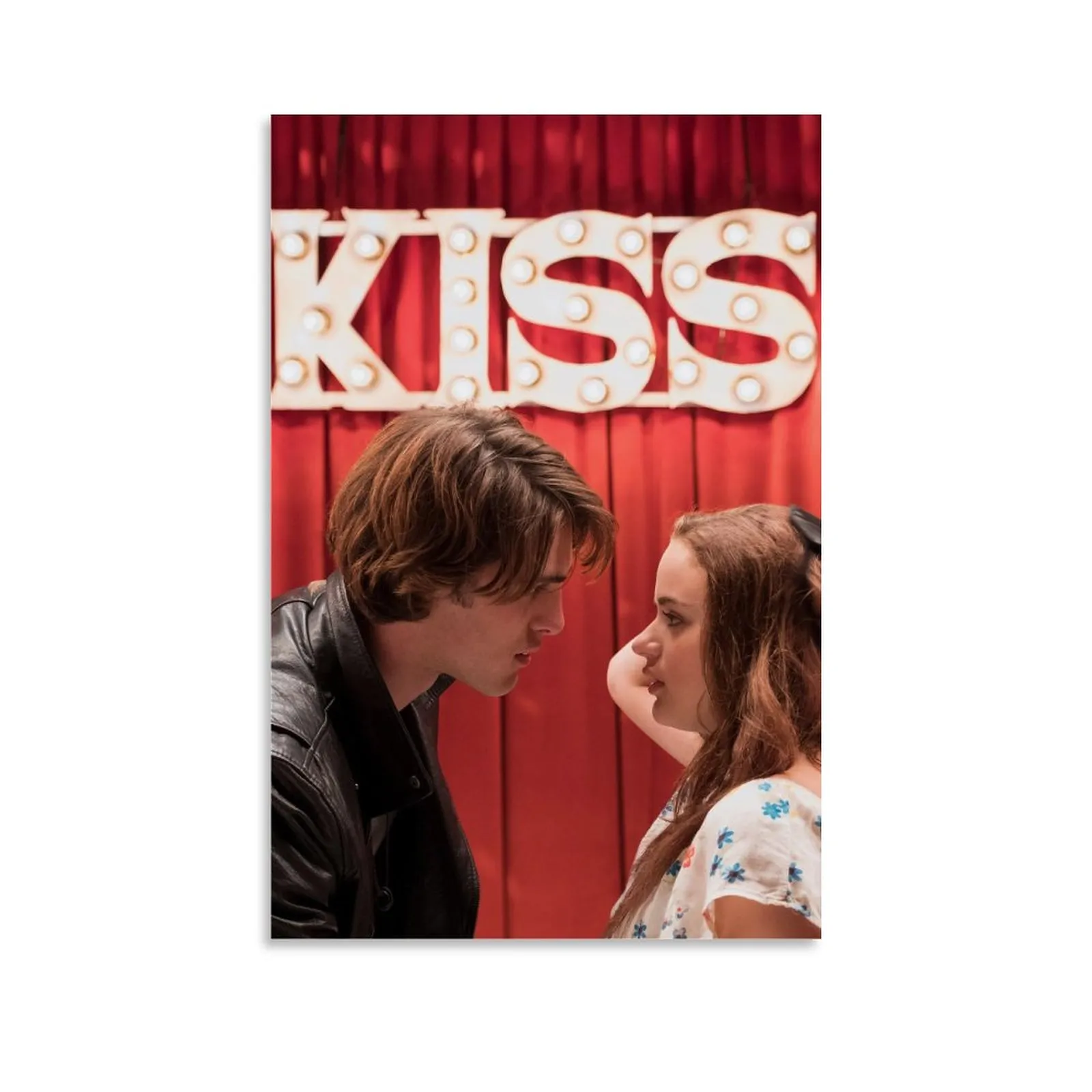 Poster da appendere su pannello verticale The Kissing Booth 1 poster su tela Doth