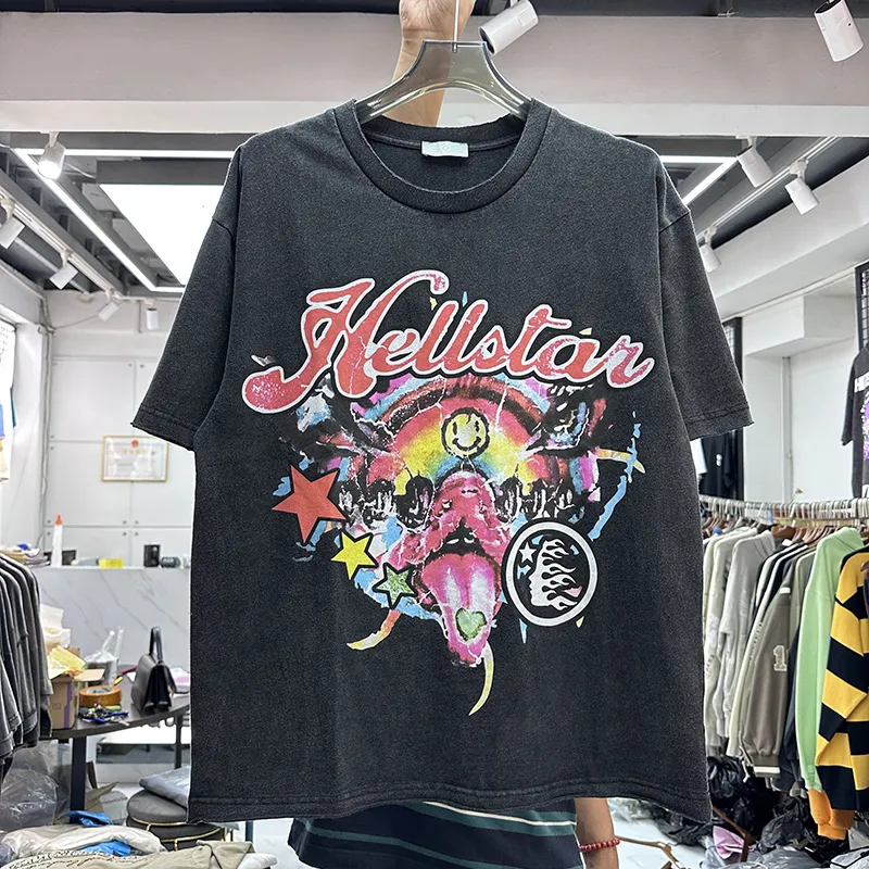 Vintage Print T Shirt For Men And Women Plus Size Oversized Vintage