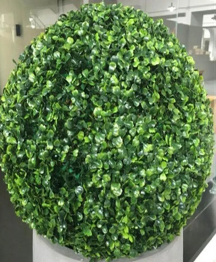 Decorative Flowers Wreaths Artificial Plant Ball Topiary Tree Boxwood Home Outdoor Wedding Party Decoration Balls Garden Green21181534231