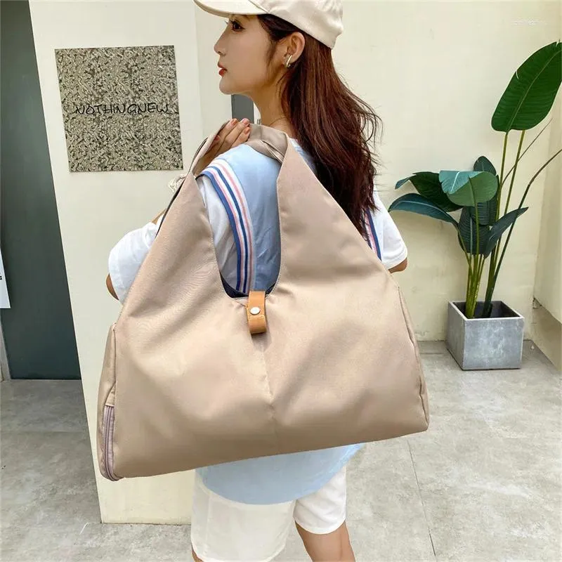 Bolsas de lona Diseño Yoga Gimnasio Bolsa Señoras Viaje Totalizador Impermeable Fin de semana