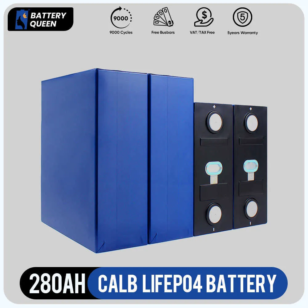 CALB 3.2V 280AH LifePO4充電式プリズムバッテリーオリジナルブランドの新しいカルブセル用DIYソーラーシステムRVボート5KW 10KW 15kW