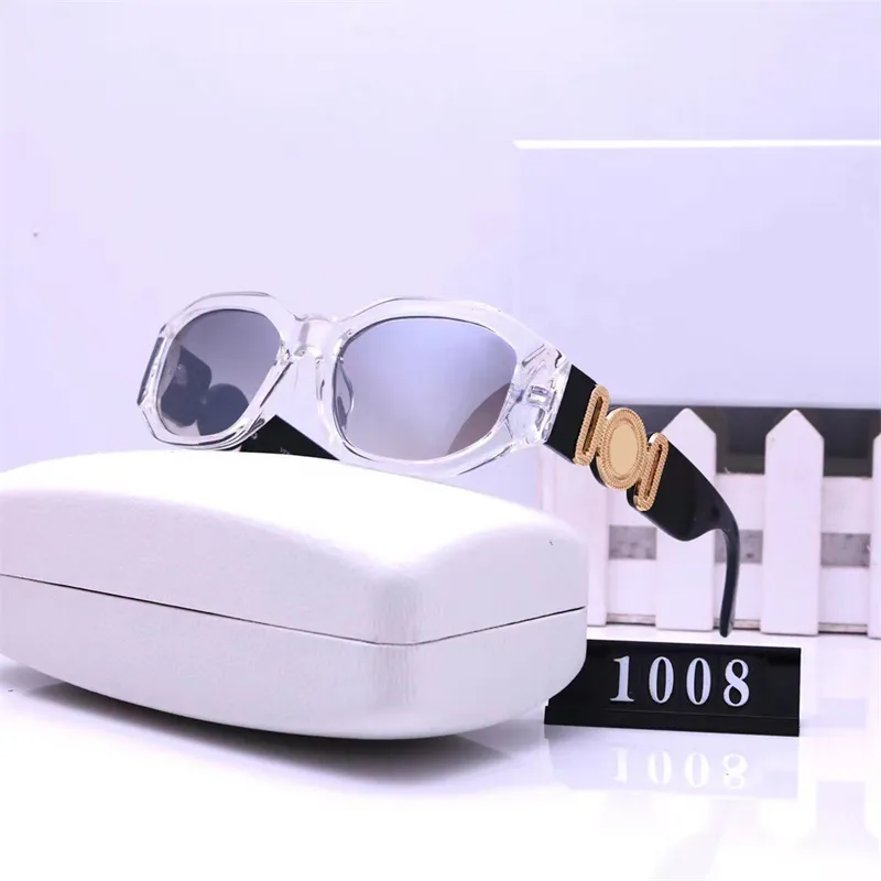 Luxus-Designer-Sonnenbrille Männer Sonnenbrille Frauen Adumbral Hot 1008 Full Frame 6color Fashion Goggle Beach Brillen Eyewear Sunglass