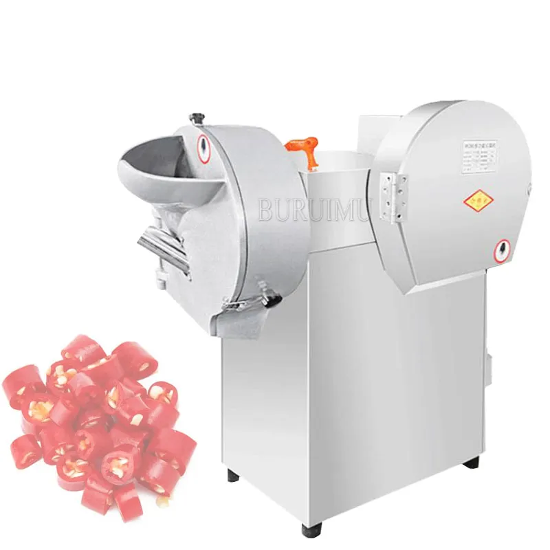 Double headed Electric Industrial Vegetable Cutter Slicer Machine Multi Functional Vegetable Cutting Machine
