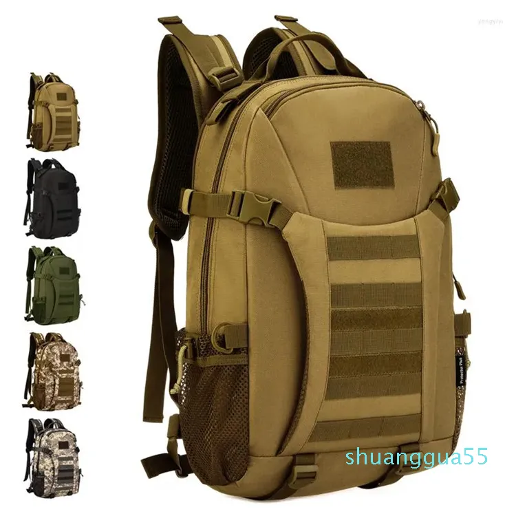 Backpack Military Tactical Bag 40 Liter Capacity Badminton Racket 17 Inch Laptop Tablet Computer Sports Fitness