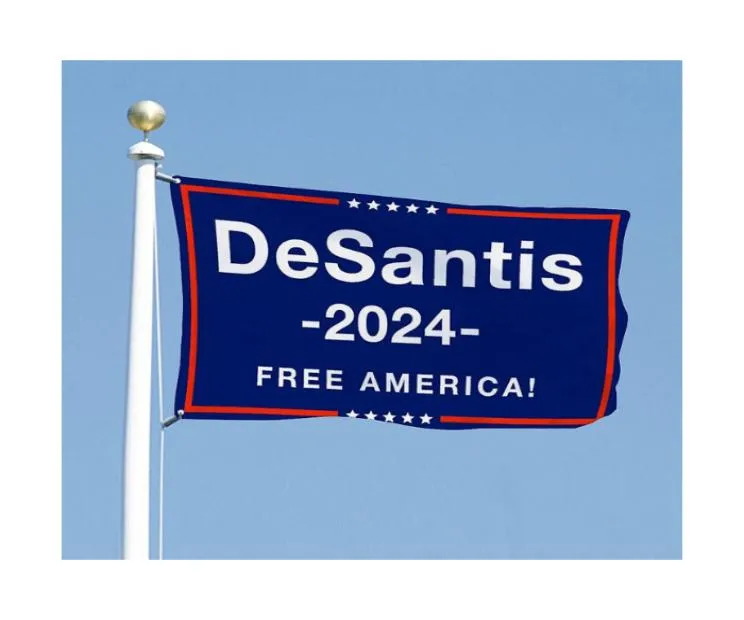 Desantis 2024 America Flags 3039 x 5039ftウェルカムパーティーフェスティバルバナー100dポリエステル屋外高品質vivid colo3386762