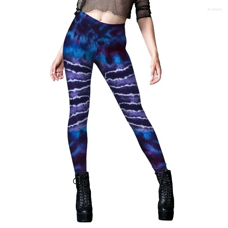 Dameslegging Herfstpanty voor dames Mode Digitale printbroek Yoga Halloween Sport Lange fitnessbroek 30188