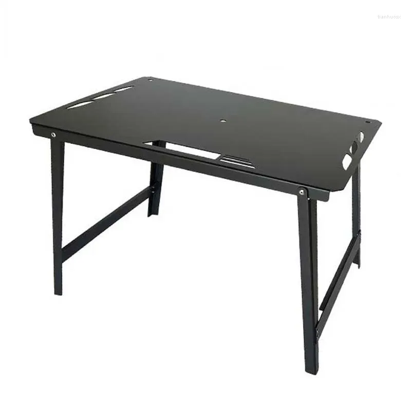 Kampmeubilair Camping Opvouwbare tactische tafel Buiten Aluminium Lichtgewicht draagstandaard Stevige structuur Parkpicknick