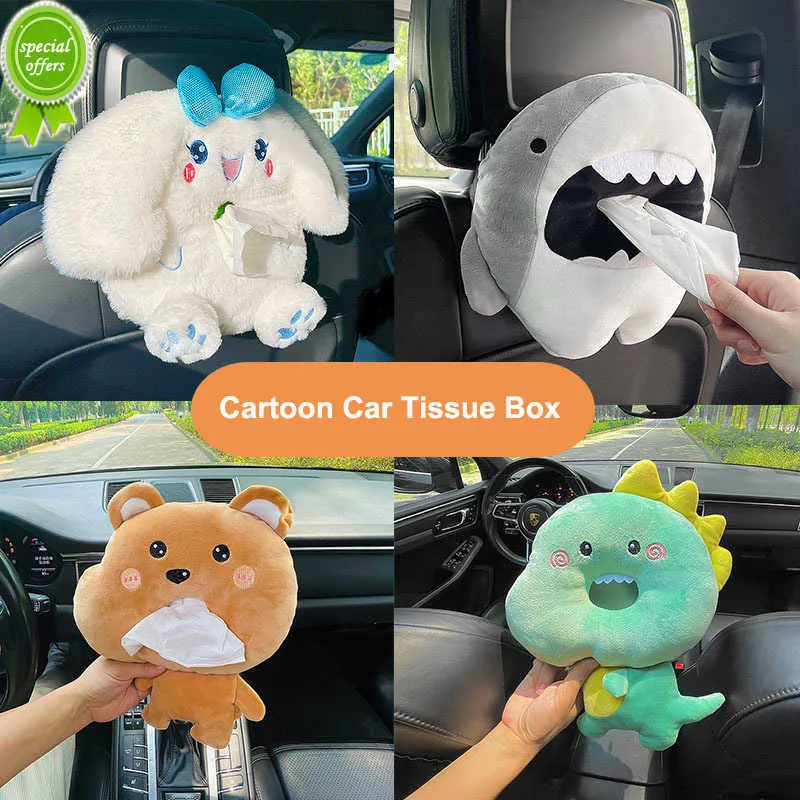 Cute Cartoon Automotive Tissue Holder Short Plush Armrest & Seat Organizer  For Creative Car Decorations From Fyautoper, $6.84