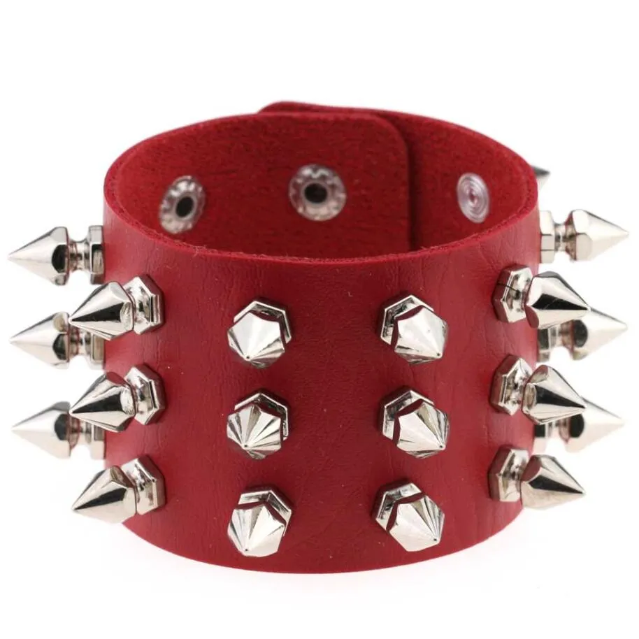 Leather Cuff - Black or Brown - Boho Bracelets | Loulu Jewels - Loulu Charms