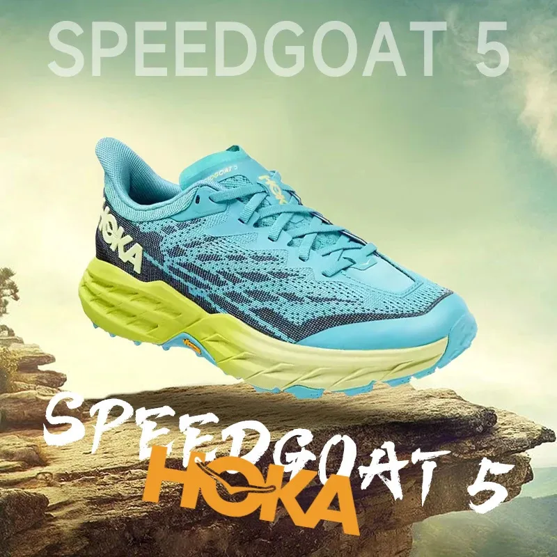Sukienka buty SpeedGoat 5 męskie bieganie na zewnątrz szlak Nieświecie lekkie wędrówki Trekking Sneaker Ultralight Antiskid Road 231124