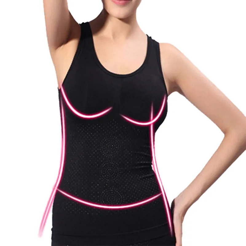 Plus Size Womens Stomach And Waist Shaper Shapewear Black Nude Binder And  Sleeveless Top For Slimming And Weight Loss 230425 From Zhao07, $12.35