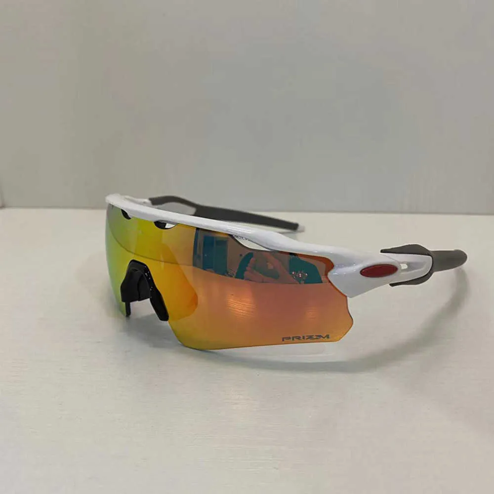 Lunettes de plein air lunettes de soleil Uv400 polarisées lentille noire lunettes de cyclisme lunettes d'équitation de sport lunettes de vélo vtt avec étui pour hommes femmes Ev PathOWCYOWCY