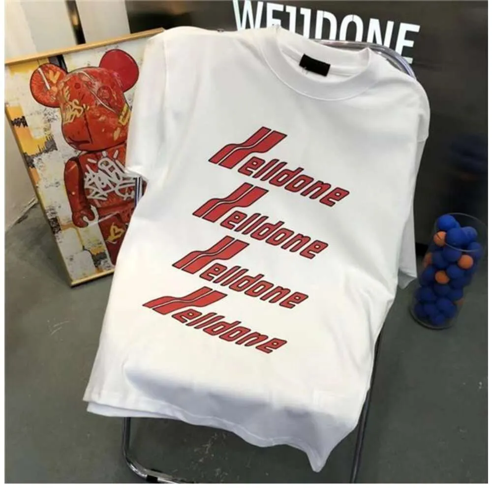【関税込み】We11done ブラック Gothic 長袖Tシャツ We11doneのブラック Gothic Tシャツがセール中