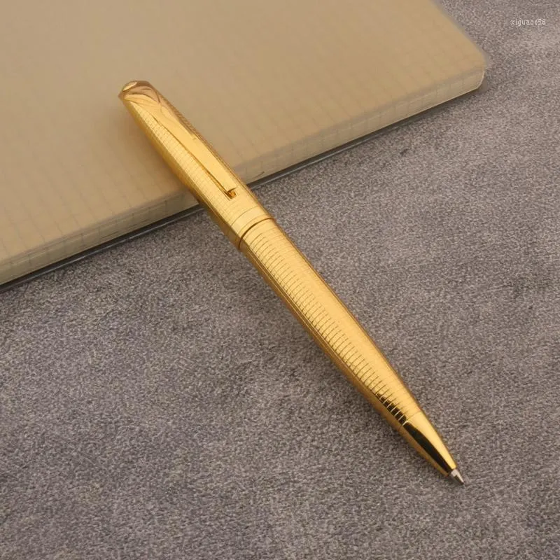 Student Metal Pen Golden Drawing STAINLESS STEEL GIFT BALLPOINT