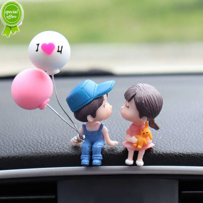 Auto Dekoration, Süße Cartoon Paare, Action Figur, Ballon Ornament