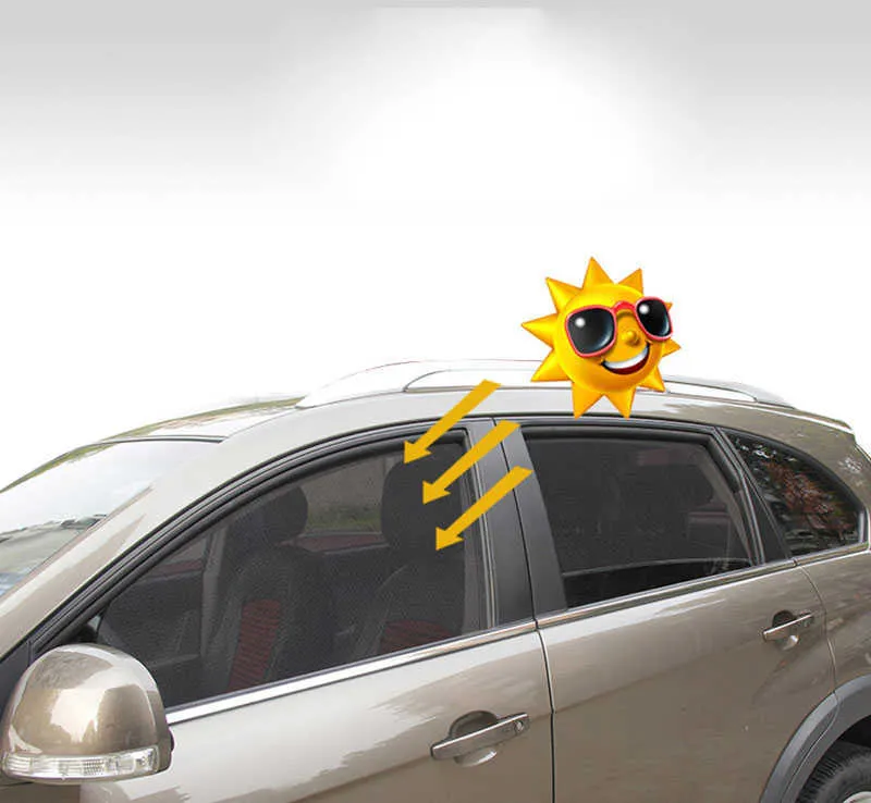 1 Stücke Magnetische Auto Seitenfenster Sonnenschutz UV Schutz Vorhang  Sonnenschirm Mesh Sonnenblende Sommer Schützen Auto Jalousien Auto Zubehör  Von 5,12 €