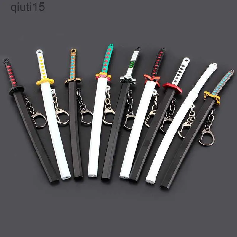 Dracule Mihawk Keychain Black Sword Key Chain Yoru for Men Anime  Accessories Car Key Ring Llaveros