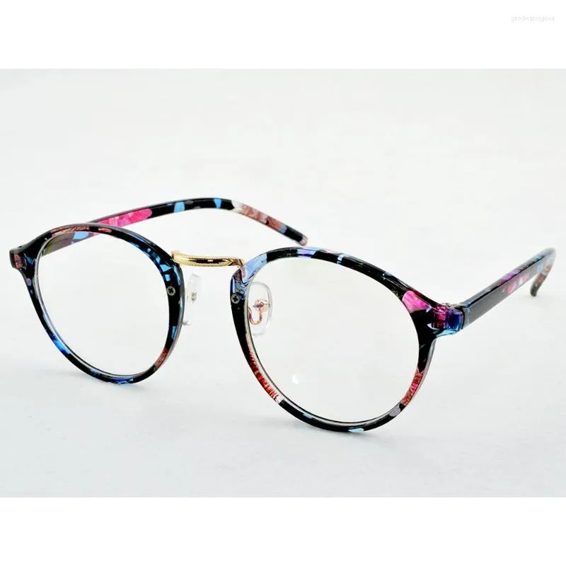 Sunglasses Vintage Classic Round Women Reading Glasses Flower Eyeglasses Designer Spectacles 1 1.5 2 2.5 3 3.5 4