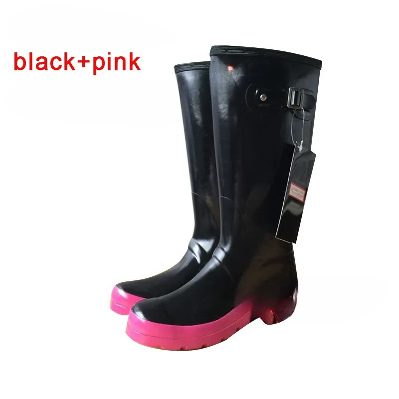 Hunter Waterproof Rubber Rain Boots For Women And Men  display picture 3