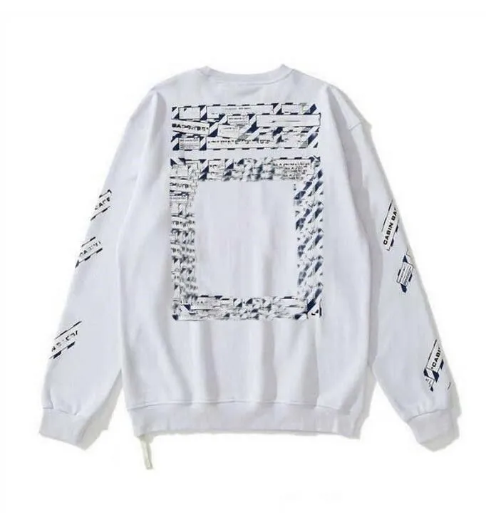 مصمم للرجال هوديي أزياء نساء مقنعين harajuku pullovers للجنسين شوارع القمصان sweatshirtoff الخبرة البيضاء S24