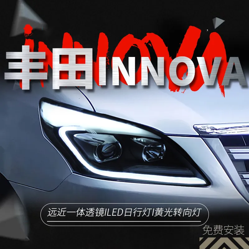 Led Bulb Innova LED Headlights Assembly For Toyota Innova 2012 2015 ... From Maxdo ...