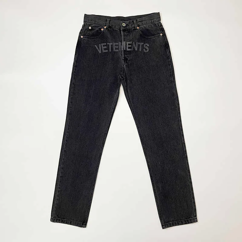 Top Men's Designer Jeans Vements Vettements Jeans colorés diamants chauds jeans décontractés en vrac Men Femmes 11 Vets