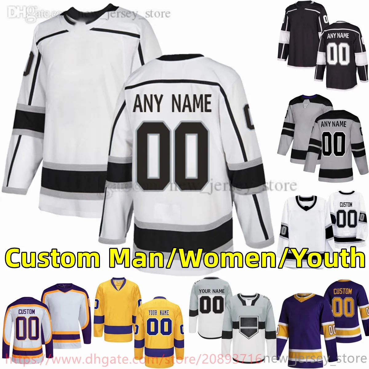 Personalisiertes Halloween Hockey Trikot - Eigenes Design Mit Namen Und Nummer