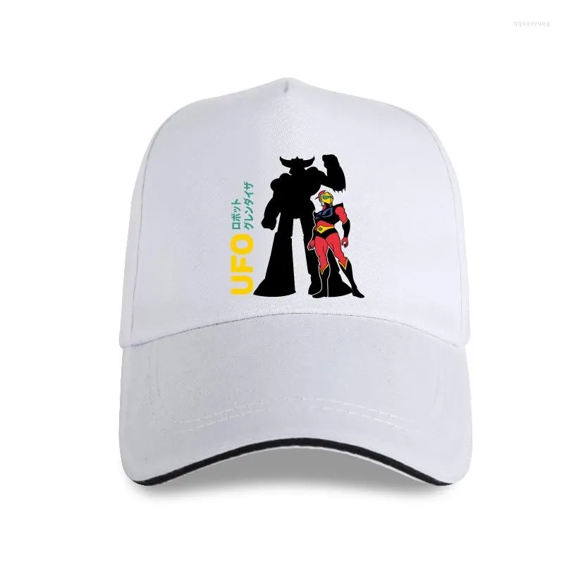 Шариковые шапки Grendizer UFO Robot Goldorack Men Baseball Cap Высококачественный костюм с чистым хлопком мужской круглой шеи плюс