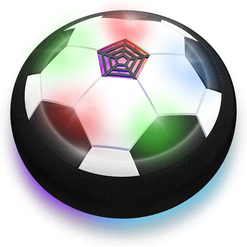 Novidade Jogos Hover Bola de Futebol Menino Brinquedos Indoor Flutuante com Luz LED para Meninos Meninas Presente 231124