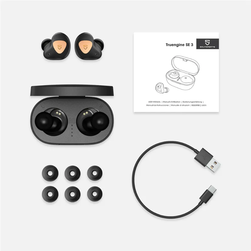 SOUNDPEATS Truengine 3 SE Bluetooth True Wireless Earbuds With
