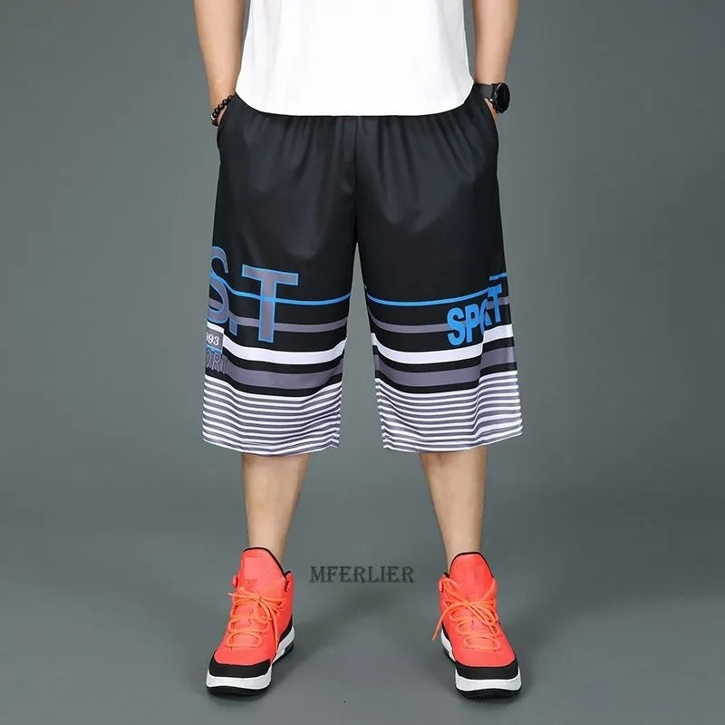 Mens Shorts Summer Mens Sports Basketball Shorts Breathable Hole